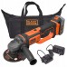 Black & Decker BCG720M1 Úhlová bruska 125mm (18V/1x4,0Ah) Taška