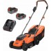 Black & Decker POWERCONNECT BCMW3318L2 Akumulátorová rotační sekačka (2x18V/2x2,5Ah Li-Ion)