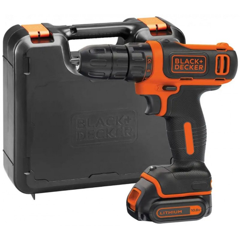 BLACK & DECKER Aku vrtačka 10,8 V/1,5 Ah BDCDD12K1-QW BLACK & DECKER Aku vrtačka 10,8 V/1,5 Ah BDCDD12K1-QW