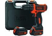 Black & Decker BDCDD12KB Aku vrtačka 10,8V/1,5Ah Li-Ion, max. krouticí moment 26Nm, 2 aku