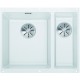 BLANCO SUBLINE 340/160 U InFino Silgranit bílá bez táhla dřez vlevo 523552