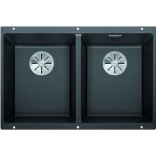 BLANCO SUBLINE 350/350 U InFino Silgranit antracit bez táhla 523574