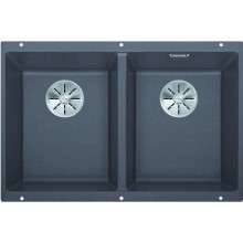 BLANCO SUBLINE 350/350 U InFino Silgranit šedá skála bez táhla 523575