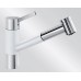 BLANCO Tivo - S dřezová baterie Silgranit, beztlaková, bílá/chrom 518428