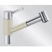 BLANCO Tivo - S dřezová baterie Silgranit, beztlaková, jasmín/chrom 518429