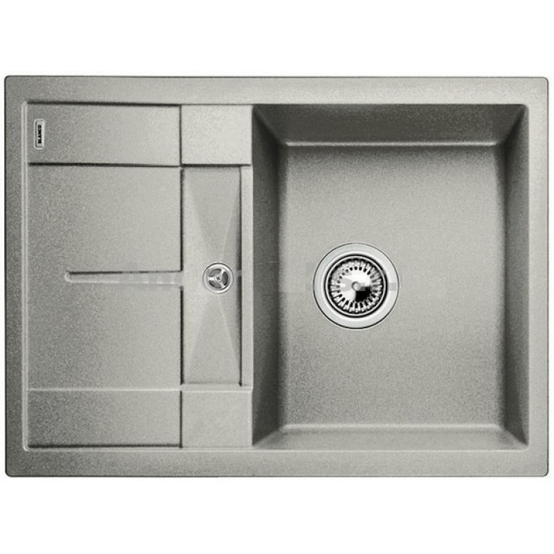 BLANCO Metra 45 S Compact dřez Silgranit, bez excentru, perlově šedá 520569