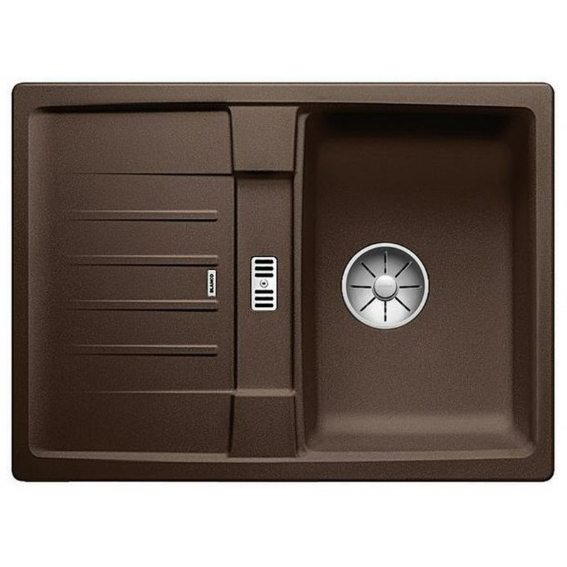 BLANCO Lexa 40 S InFino dřez, bez excentru SILGRANIT, kávová 524899
