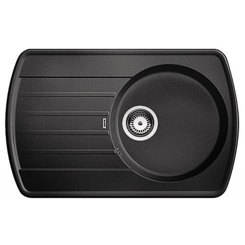 BLANCO Rondoval 45 S dřez s excentrem, včetně sifonu, antracit 515792