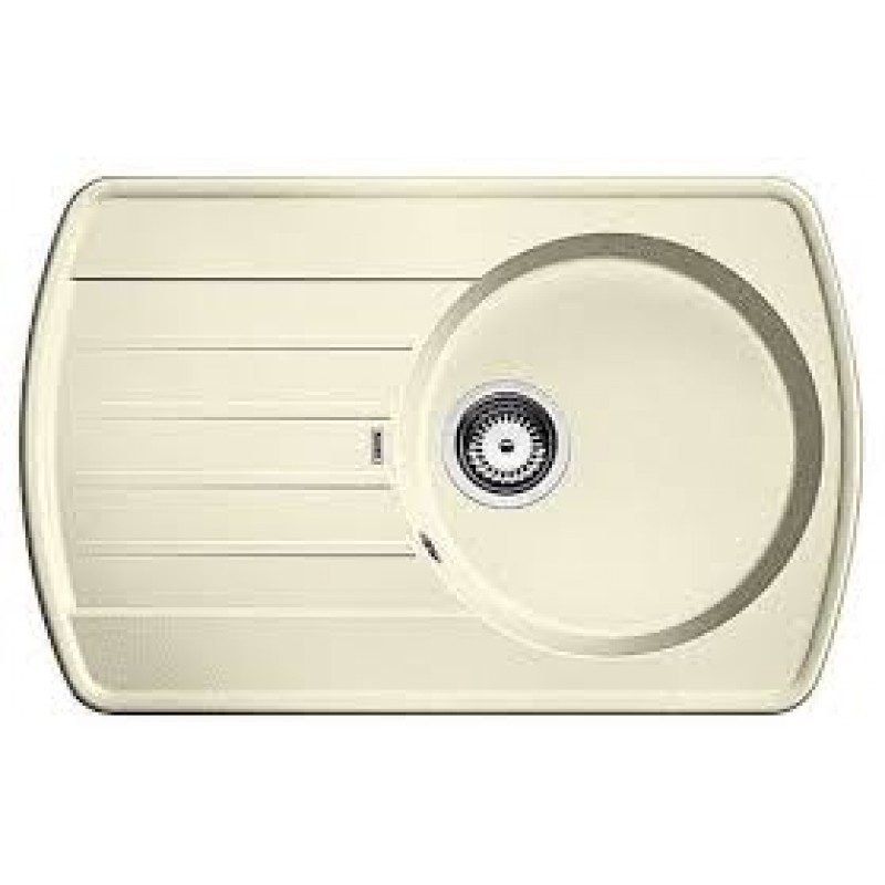 BLANCO Rondoval 45 S dřez včetně sifonu, jasmín 515765