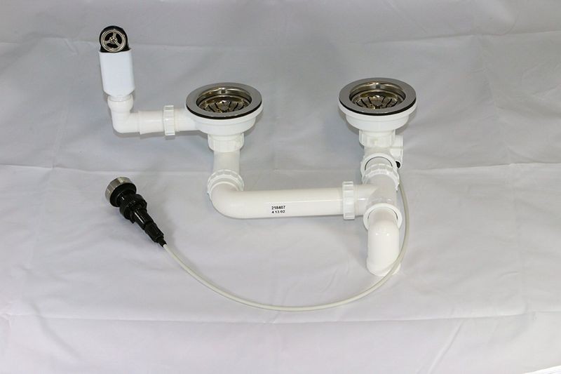 BLANCO sifon pro dřezy Metra, 3 1/2" 218407b