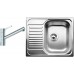 BLANCO set TIPO 45 S Mini nerez profilovaný 605 x 500 mm 516525 + TIVO baterie chrom 517599