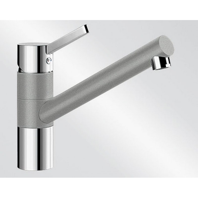BLANCO Tivo ND dřezová baterie Silgranit-look, beztlaková, aluminium/chrom 518416 BLANCO Tivo ND dřezová baterie Silgranit-look, beztlaková, aluminium/chrom 518416