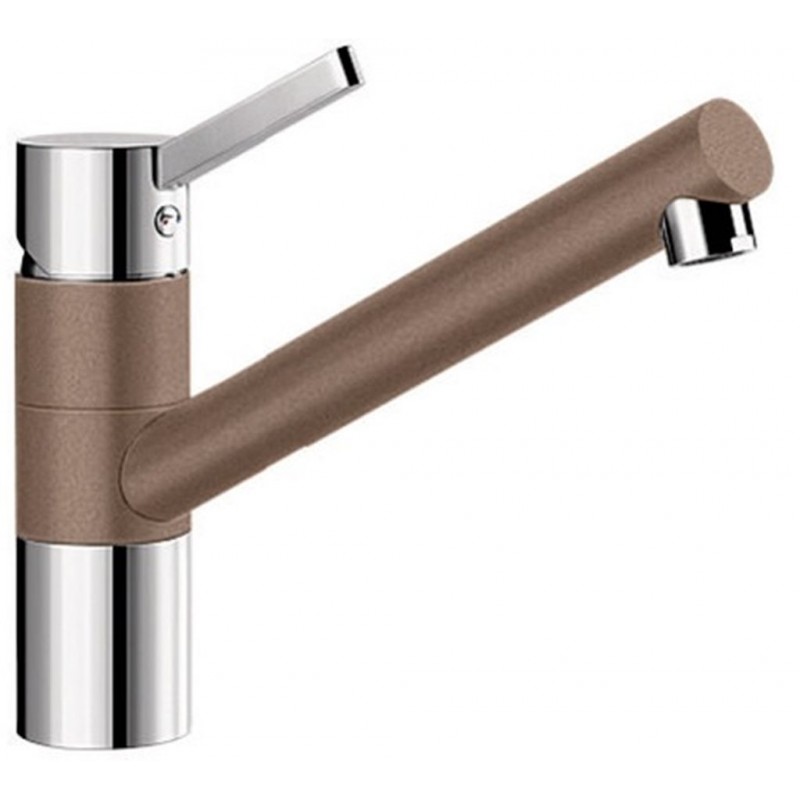 BLANCO Tivo dřezová baterie Silgranit®-look, muškát/chrom 521707