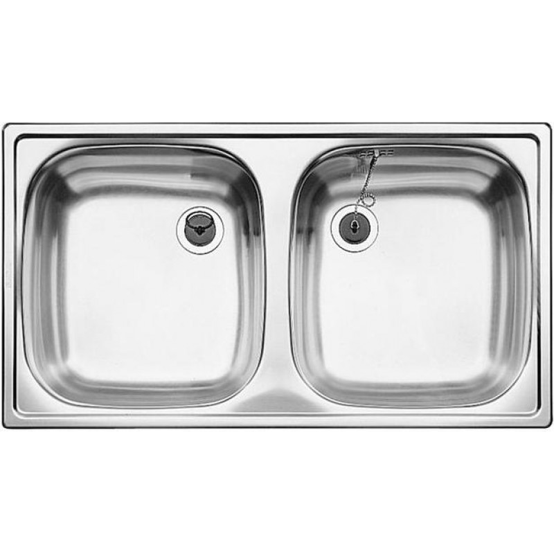 BLANCO Top ED 8 x 4 dřez nerezový včetně sifonu, přírodní nerez 501073 BLANCO Top ED 8 x 4 dřez nerezový včetně sifonu, přírodní nerez 501073