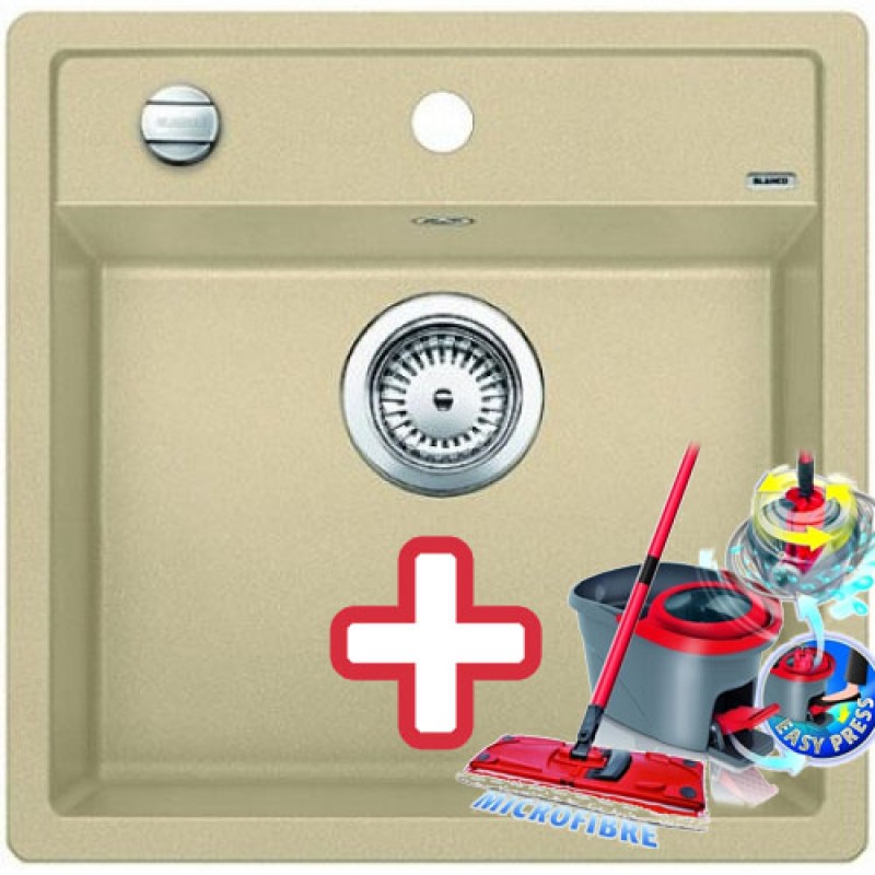 BLANCO Dalago 5 dřez Silgranit béžová champagne 518526 + ZDARMA VILEDA MOP Easy Wring