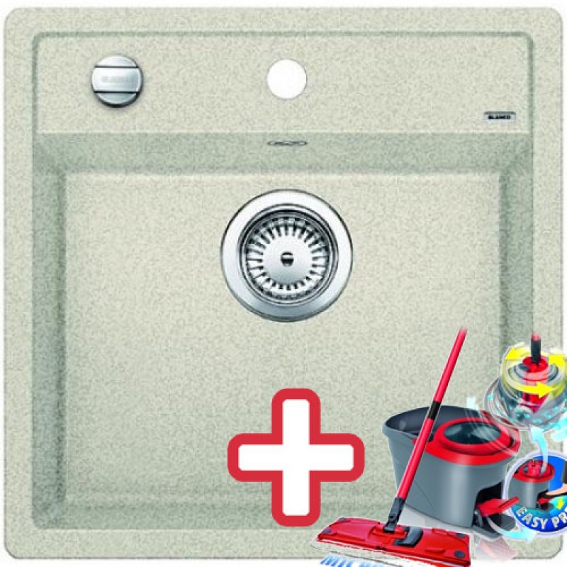 BLANCO Dalago 5 dřez Silgranit písek 518527 + ZDARMA VILEDA MOP Easy Wring