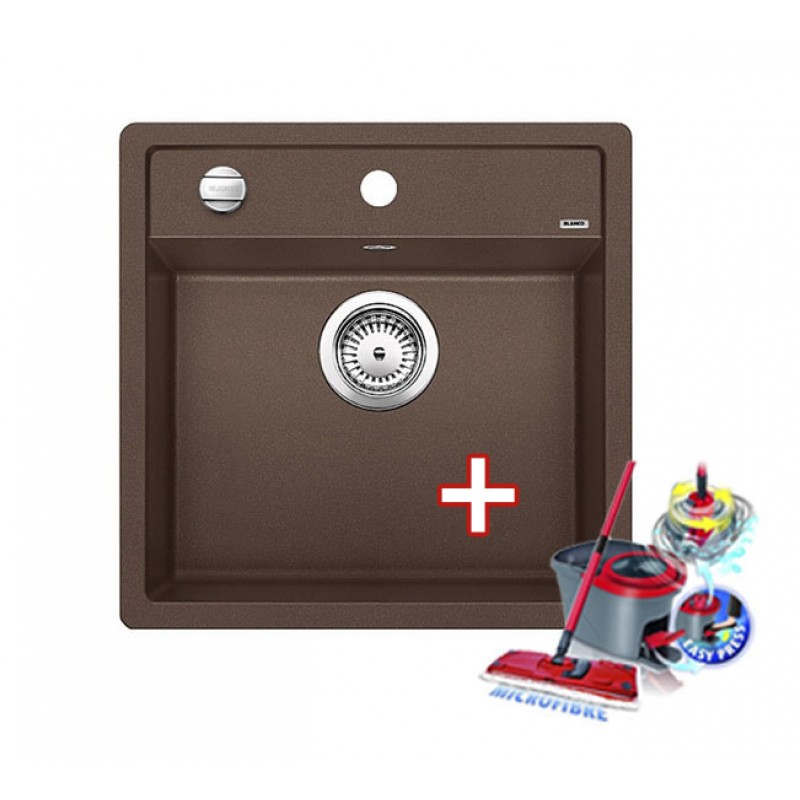 BLANCO Dalago 5 dřez Silgranit káva 518529 + ZDARMA VILEDA MOP Easy Wring