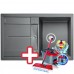 BLANCO Metra 45 S Compact dřez Silgranit aluminium 519563 + ZDARMA VILEDA MOP Easy Wring