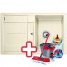 BLANCO Metra 45 S Compact dřez Silgranit jasmín 519566 + ZDARMA VILEDA MOP Easy Wring