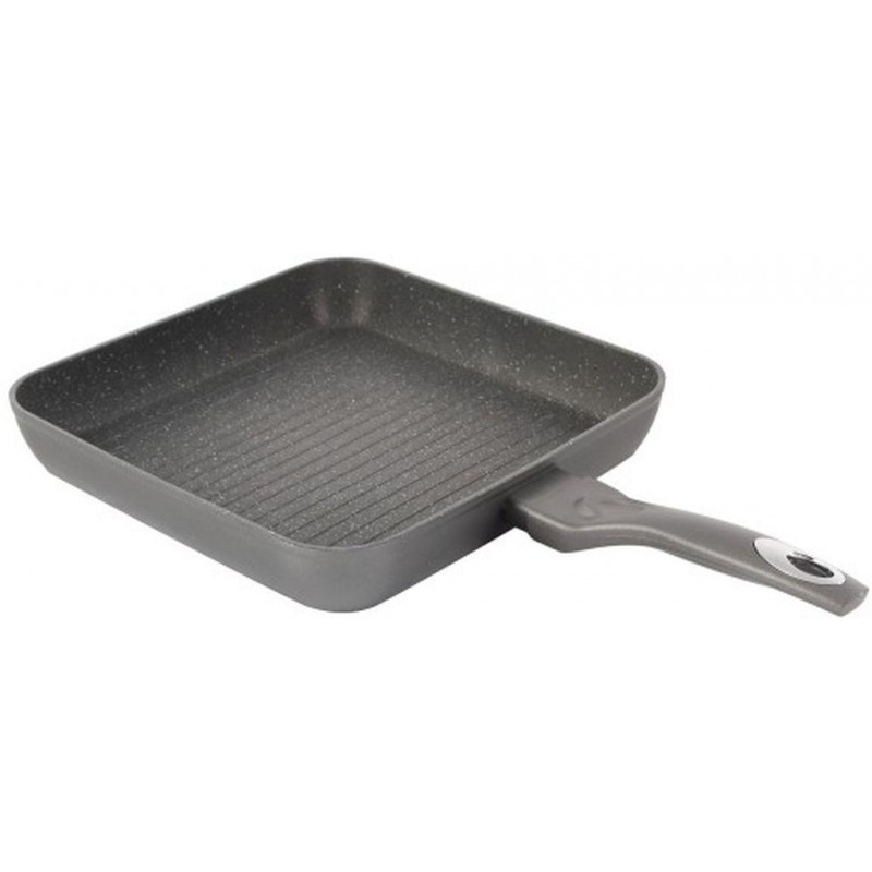 BLAUMANN Gray Granit Pánev grilovací 26 x 26 cm BL-1547N BLAUMANN Gray Granit Pánev grilovací 26 x 26 cm BL-1547N