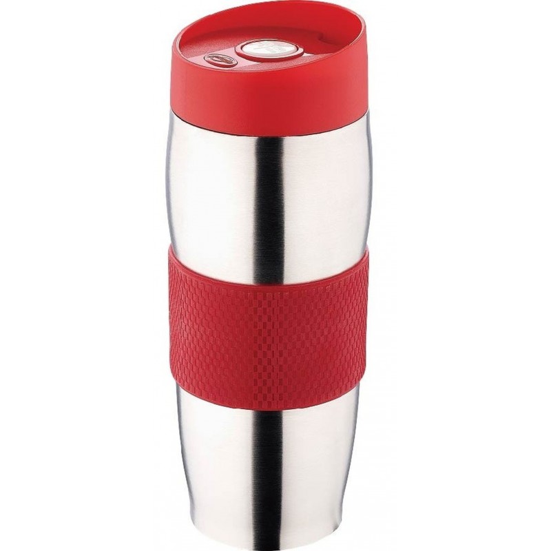 BLAUMANN Termohrnek cestovní 380 ml, červený BL-1333cerv BLAUMANN Termohrnek cestovní 380 ml, červený BL-1333cerv