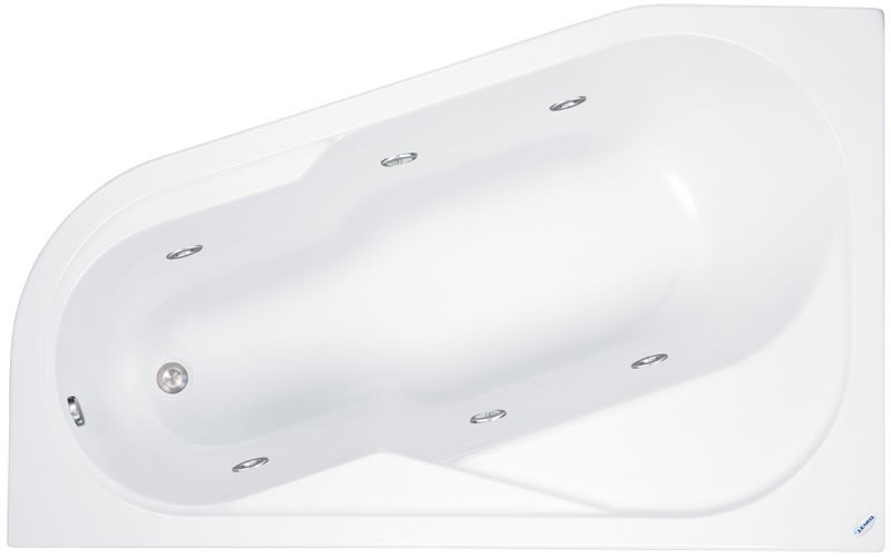 TEIKO Vana Bodam L rohová 160 x 100 cm - HTP systém ECO HYDRO, levá V210160L04T01211 TEIKO Vana Bodam L rohová 160 x 100 cm - HTP systém ECO HYDRO, levá V210160L04T01211
