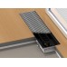 Boki Podlahový konvektor bez ventilátoru 6500 x 290 x 110 mm nerez FMK-29-650-11-11