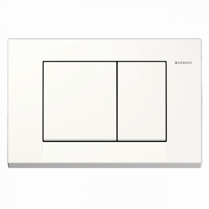 GEBERIT BOLERO - ovládací tlačítko, plast, Star White - zářivě bílé 115.777.FR.1