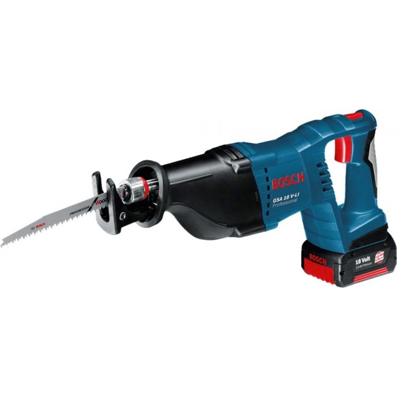 BOSCH GSA 18 V-LI Professional Akumulátorová pila ocaska, 18V, bez aku 06010J000 BOSCH GSA 18 V-LI Professional Akumulátorová pila ocaska, 18V, bez aku 06010J000