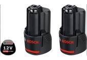 BOSCH 2 x GBA 12 V 3.0 Ah Professional Akumulátor 1600A00X7D