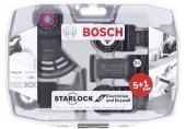 BOSCH Starlock Sada 5+1 dílná sada pro oscilační nářadí 2608664622