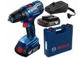 BOSCH GSB 180-LI PROFESSIONAL Akumulátorový kombinovaný šroubovák, 18V, 2x 2,0Ah. 06019F8307