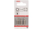 BOSCH Extra-Hart Šroubovací bit zvlášť tvrdý, T20, 25 mm, 3ks 2607001611