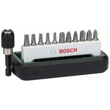 BOSCH 12dílná sada standardních šroubovacích bitů, smíšená (PH, PZ, T) 2608255993