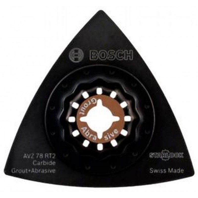 BOSCH Brusná deska s karbidovými zrny Starlock AVZ 78 RT2 2609256953 BOSCH Brusná deska s karbidovými zrny Starlock AVZ 78 RT2 2609256953