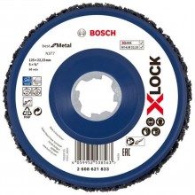 BOSCH X-LOCK N377 Metal Čisticí kotouč 125x22.23mm, 1ks 2608621833