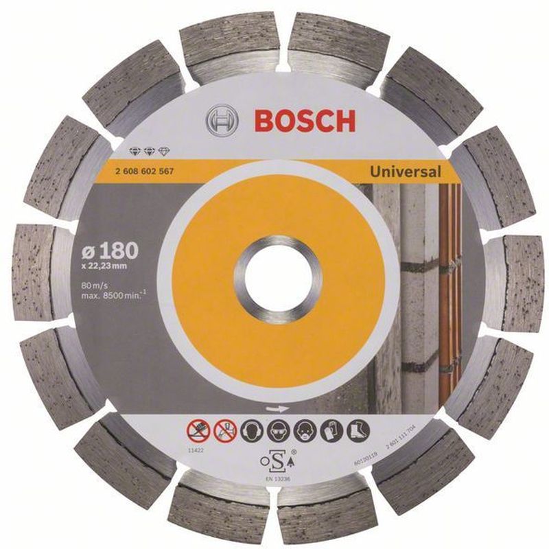 BOSCH Expert for Universal Diamantový dělicí kotouč, 180 x 22,23 x 2,4 x 12 mm 2608602567 BOSCH Expert for Universal Diamantový dělicí kotouč, 180 x 22,23 x 2,4 x 12 mm 2608602567