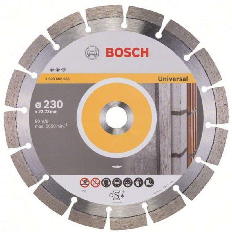 BOSCH Expert for Universal Diamantový dělicí kotouč, 230 x 22,23 x 2,4 x 12 mm 2608602568 BOSCH Expert for Universal Diamantový dělicí kotouč, 230 x 22,23 x 2,4 x 12 mm 2608602568