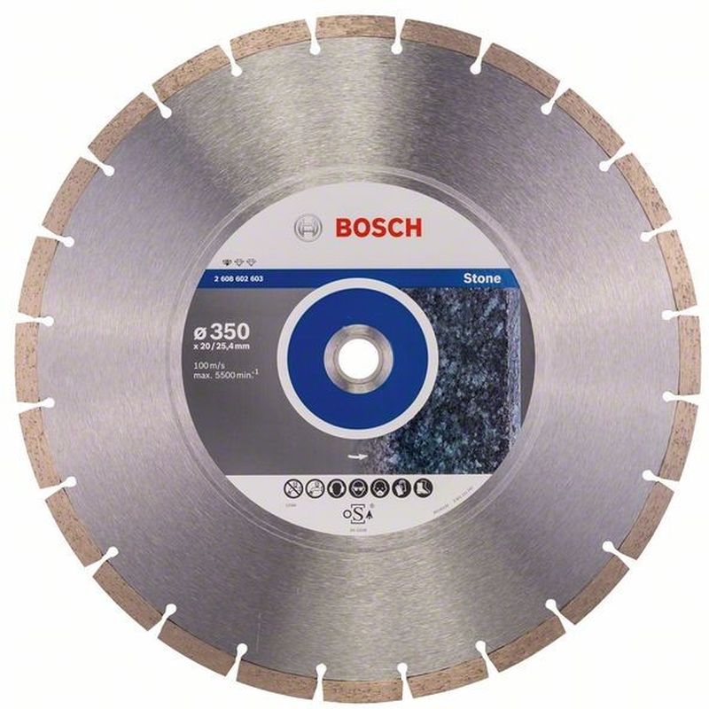 BOSCH Standard for Stone Diamantový dělicí kotouč, 350 x 20/25,40 x 3,1 x 10 mm 2608602603 BOSCH Standard for Stone Diamantový dělicí kotouč, 350 x 20/25,40 x 3,1 x 10 mm 2608602603