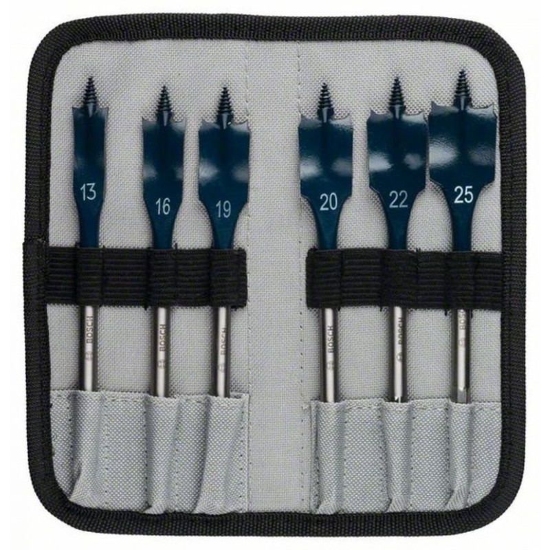 BOSCH Self Cut Speed 6dílná sada plochých frézovacích vrtáků 2608595425 BOSCH Self Cut Speed 6dílná sada plochých frézovacích vrtáků 2608595425
