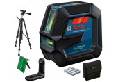 VÝPRODEJ BOSCH GLL 2-15 G Čárový laser, 4x baterie 1,5 AA + Stativ BT 150, 0601063W01 POŠKOZENÝ OBAL!!