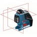 BOSCH GLL 3-80 P čárový laser 0.601.063.305