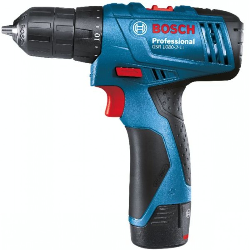 BOSCH GSR 1080-2-LI Professional Aku šroubovák 2x1,5Ah 0.601.9E2.000 BOSCH GSR 1080-2-LI Professional Aku šroubovák 2x1,5Ah 0.601.9E2.000