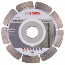 BOSCH Standard for Concrete Diamantový dělicí kotouč, 125 x 22,23 x 1,6 x 10 mm 2608602197