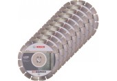 BOSCH Standard for Concrete Diamantový dělicí kotouč, 230 x 22,23 x 2,3 x 10 mm, 10ks 2608603243