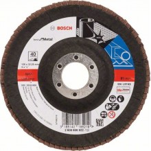 BOSCH Best for Metal Lamelový brusný kotouč X571, 125x22,23mm, 40, 2608606922