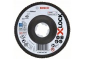 BOSCH X-LOCK Best for Metal Lamelový brusný kotouč X571, 125x22,23mm, G40 2608619201
