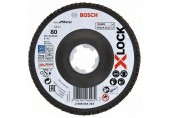 BOSCH X-LOCK Best for Metal Lamelový brusný kotouč X571, 125x22,23mm, G80 2608619203