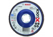 BOSCH X-LOCK Best for Metal Lamelový brusný kotouč X571, 125x22,23mm , G40 2608619209