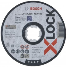 BOSCH X-LOCK Expert for Inox+Metal Plochý řezný kotouč, 115×1×22,23 2608619263